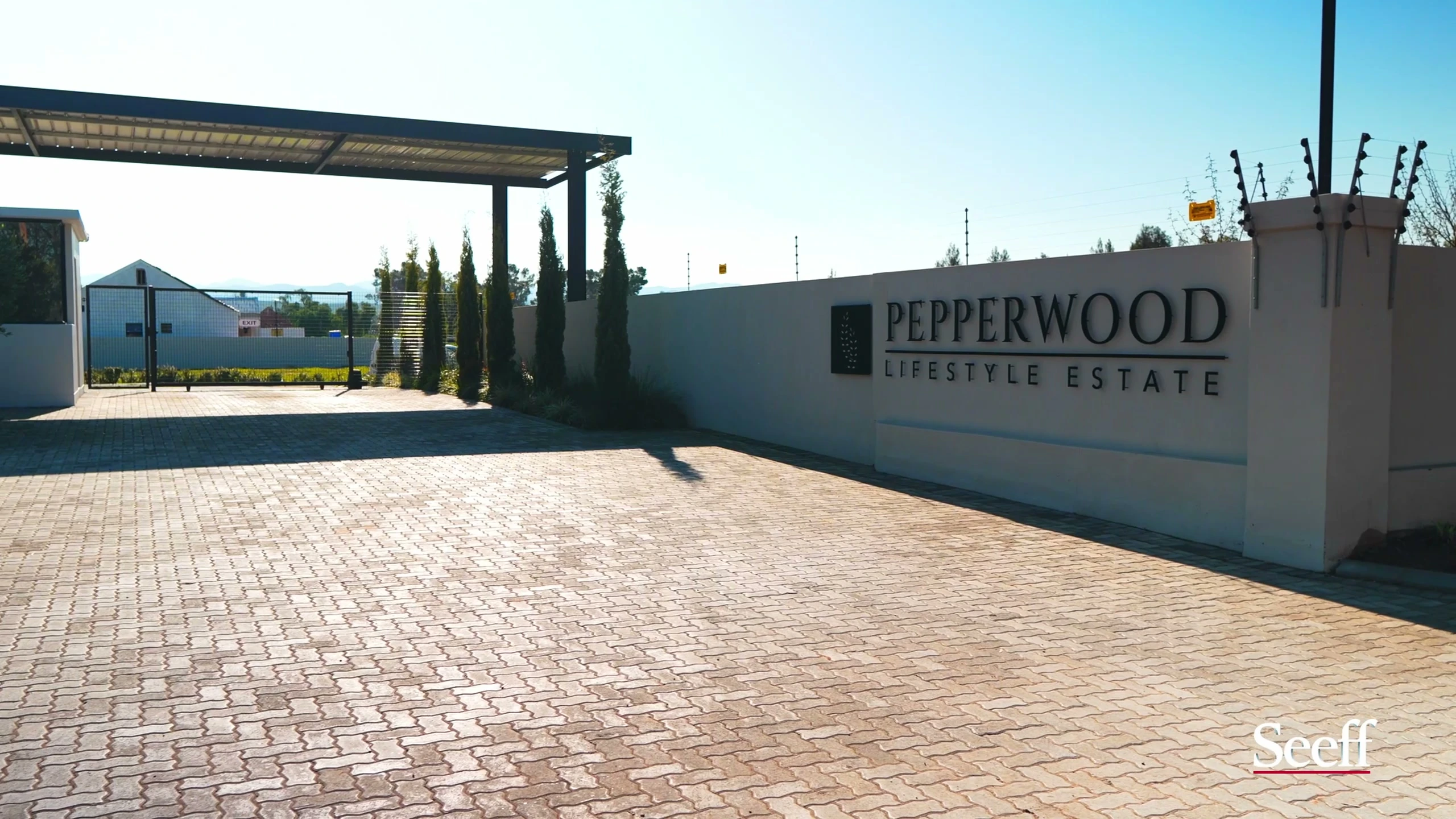 Pepperwood entrance and gatehouse