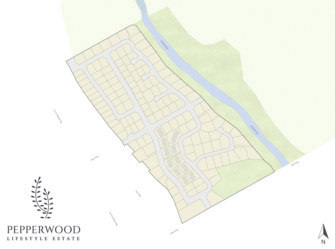 Pepperwood Lifestyle Estate 2026 Site plan Pepperwood Lifestyle Estate 2026 Site plan